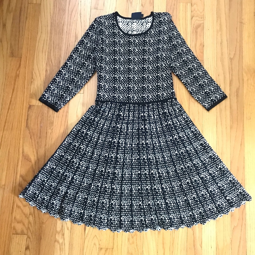 Just Taylor 3/4 Sleeves Knit Dress